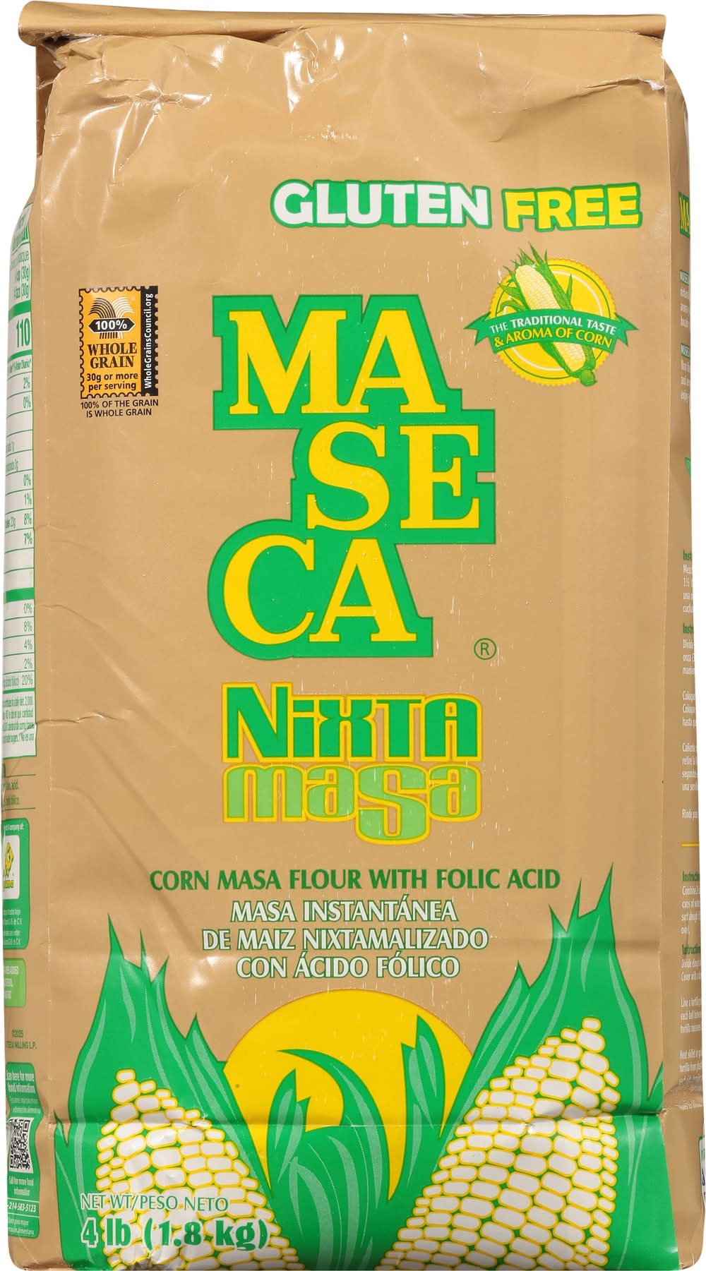 Maseca Nixta Masa Gluten Free Corn Flour (4 lbs) | Delivery Near