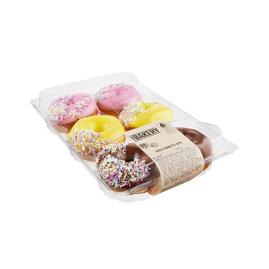 Coles Iced Donuts 6 pack