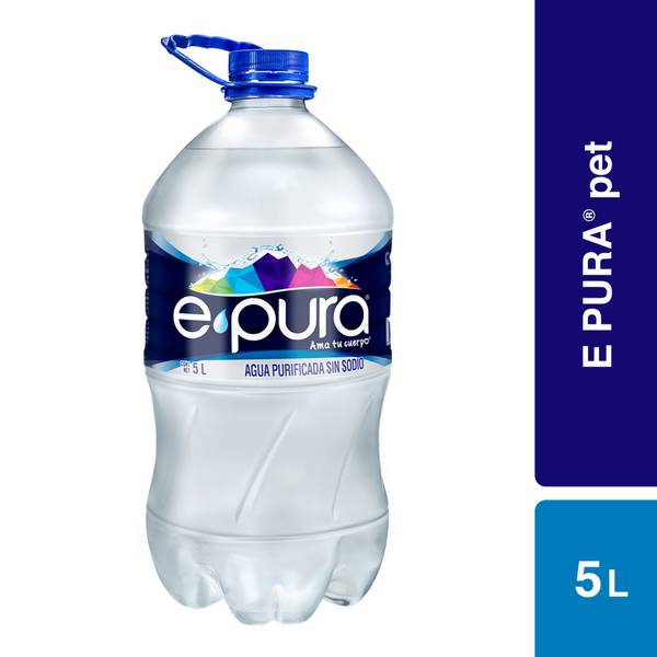 Epura · Agua natural (5 L)