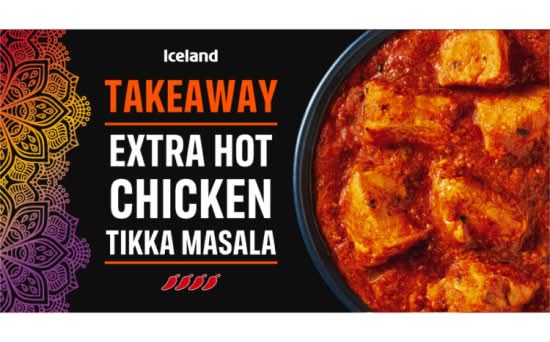 Iceland Extra Hot Chicken Tikka Masala (375g)