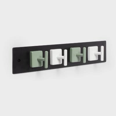 Brightroom Magnetic Bar, White-Green (4 ct)