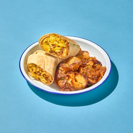 Meg's American Breakfast Burrito