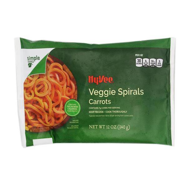 Hy-Vee Veggie Spirals, Carrots
