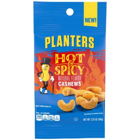 Planters Hot & Spicy Cashew 2.25oz