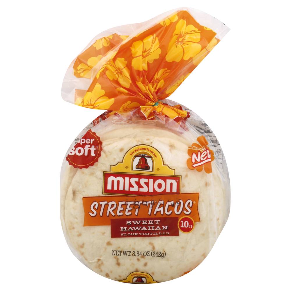 Mission Street Tacos Sweet Hawaiian Flour Tortillas (8.54 oz)