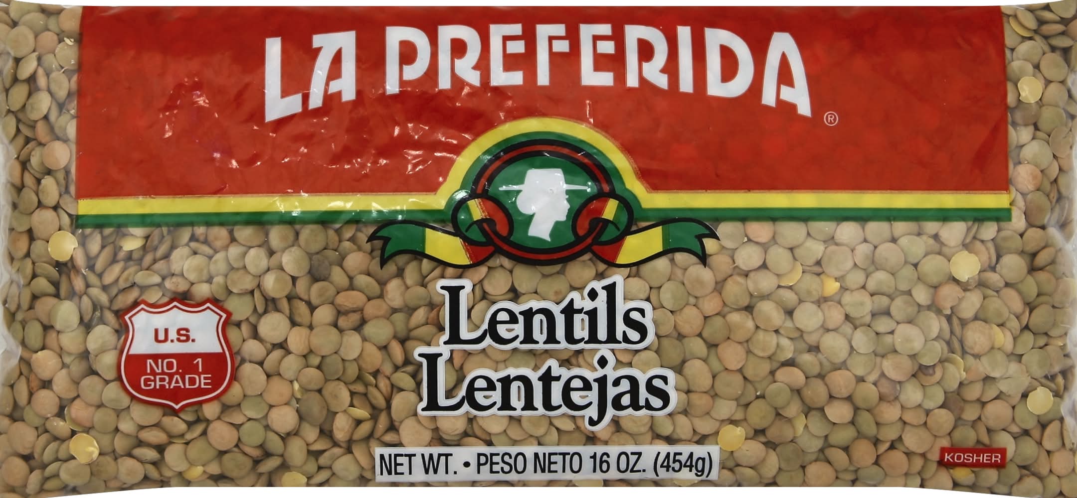 La Preferida Lentils Lentejas (16 oz)