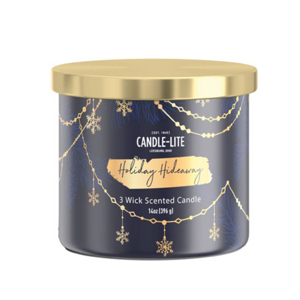 Candle-Lite Holiday Hideaway Candle - 14 Oz