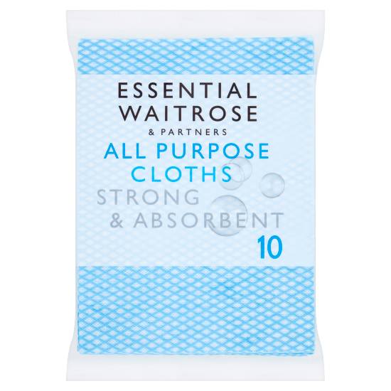 Essential Waitrose & Partners All Purpose Cloths