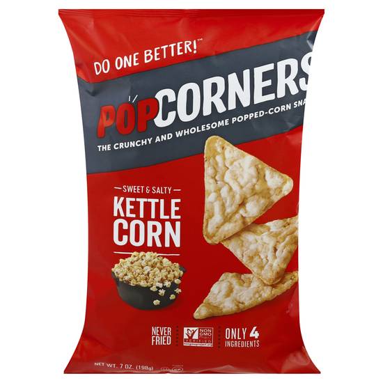 Popcorners Popped Corn Snacks (sweet-salty-kettle corn)
