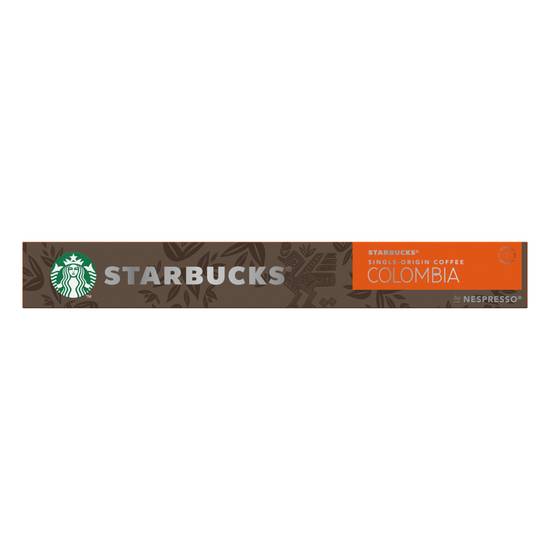 Starbucks By Nespresso Single Origin Coffee Colombia Capsules 10 pack