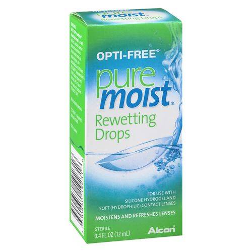 Opti-Free PureMoist Rewetting Drops - 0.4 fl oz
