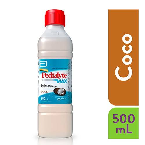 Abbott reidratante pedialyte pro sabor coco (500ml)