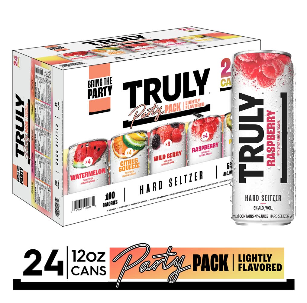 Truly Originals Hard Seltzer Mix pack (24 x 12 fl oz)