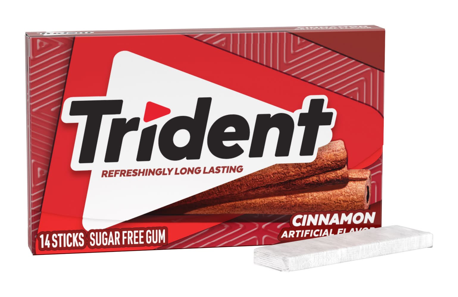 Trident Chewing Gum Sicks, Cinnamon (14 ct)