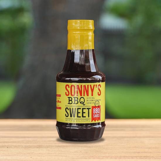 Sweet BBQ Sauce Bottle