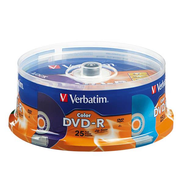 Verbatim Life Series Dvd-R Discs