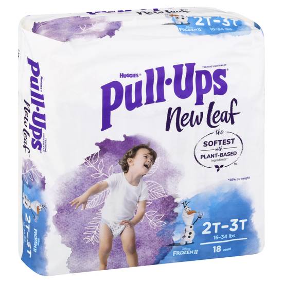 Pull-Ups New Leaf Frozen Ii 2t-3t Boys Training Pants (18 ct)