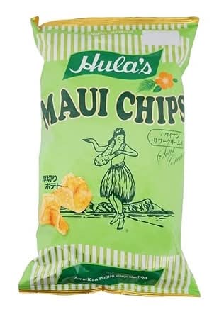 ソシオ工房　フラ印マウイチップス　ハワイアンサワークリーム味　125g　J-772