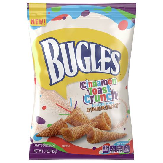 Bugles Sweet & Salty Churro Cripy Corn Snack (3oz count)