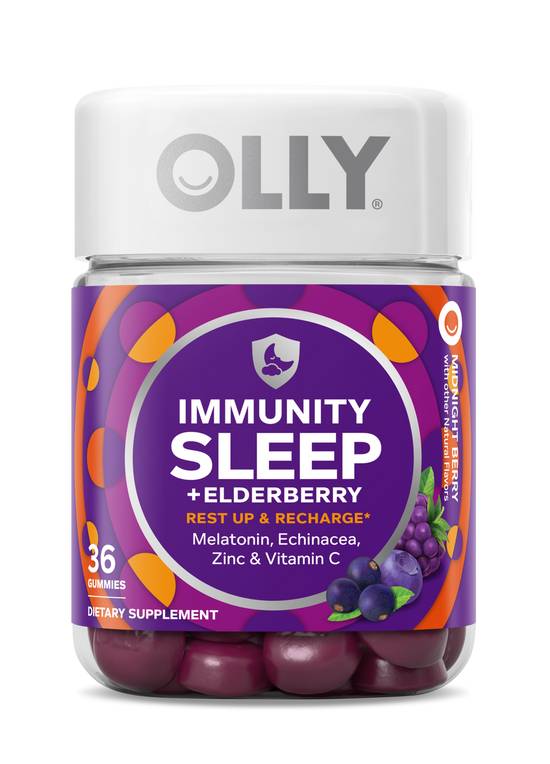 Olly Immunity Sleep Gummies (elderberry )