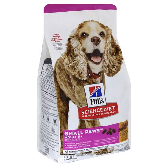 Hill's Science Diet Small Paws Adult 11+ Dog Food