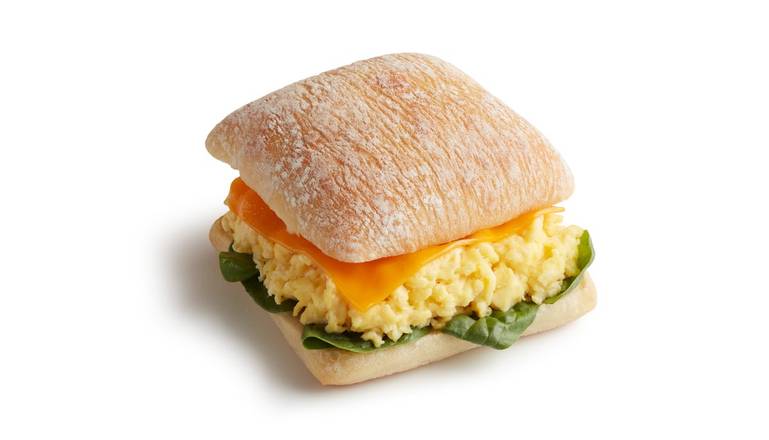 Sandwiches & Wraps|Egg, Spinach and Cheddar Ciabatta