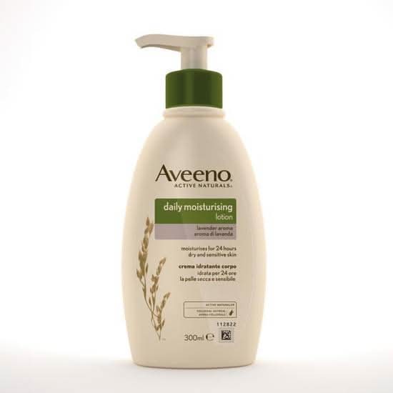 Loção Creme Lavanda Daily Moist Aveeno emb. 300 ml