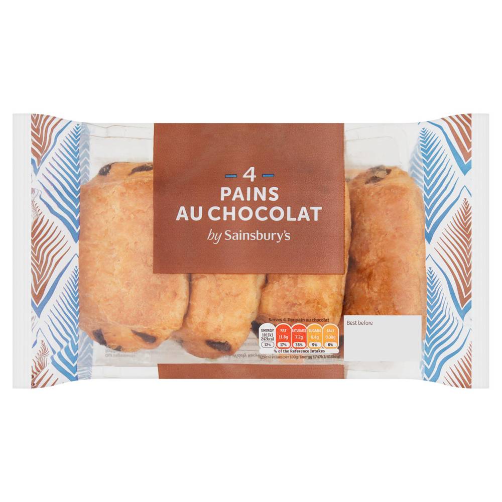 Sainsbury's Pains Au Chocolat x4