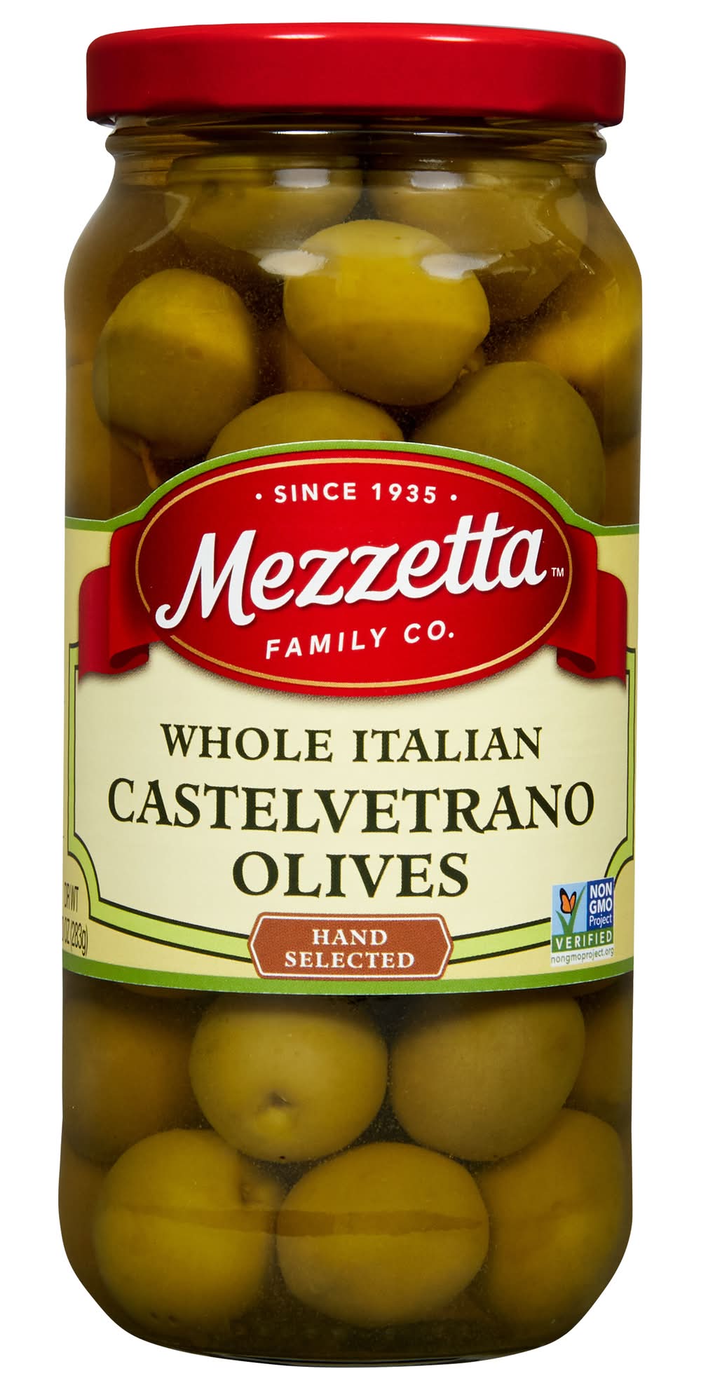 Mezzetta Whole Italian Castelvetrano Olives (10 oz)