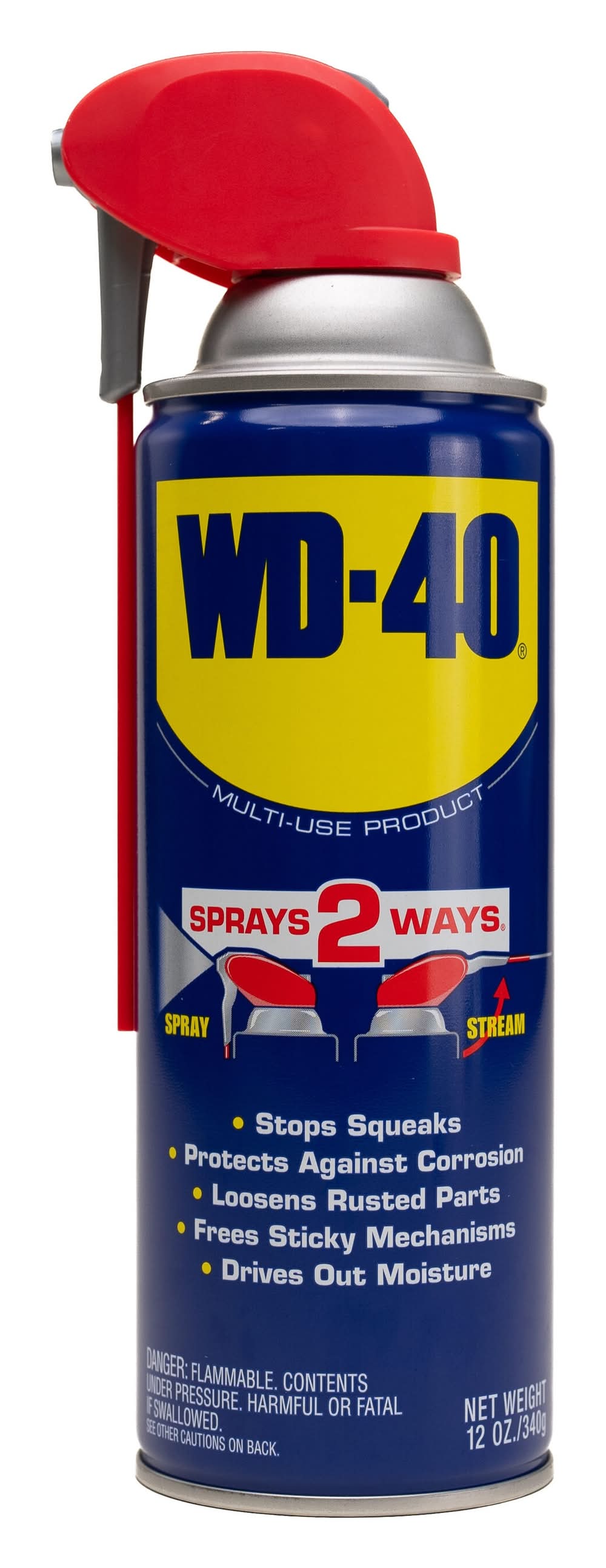 WD-40 Classic Formula, Multi-Purpose Lubricant 12 Ounce(s) Spray with Smart Straw