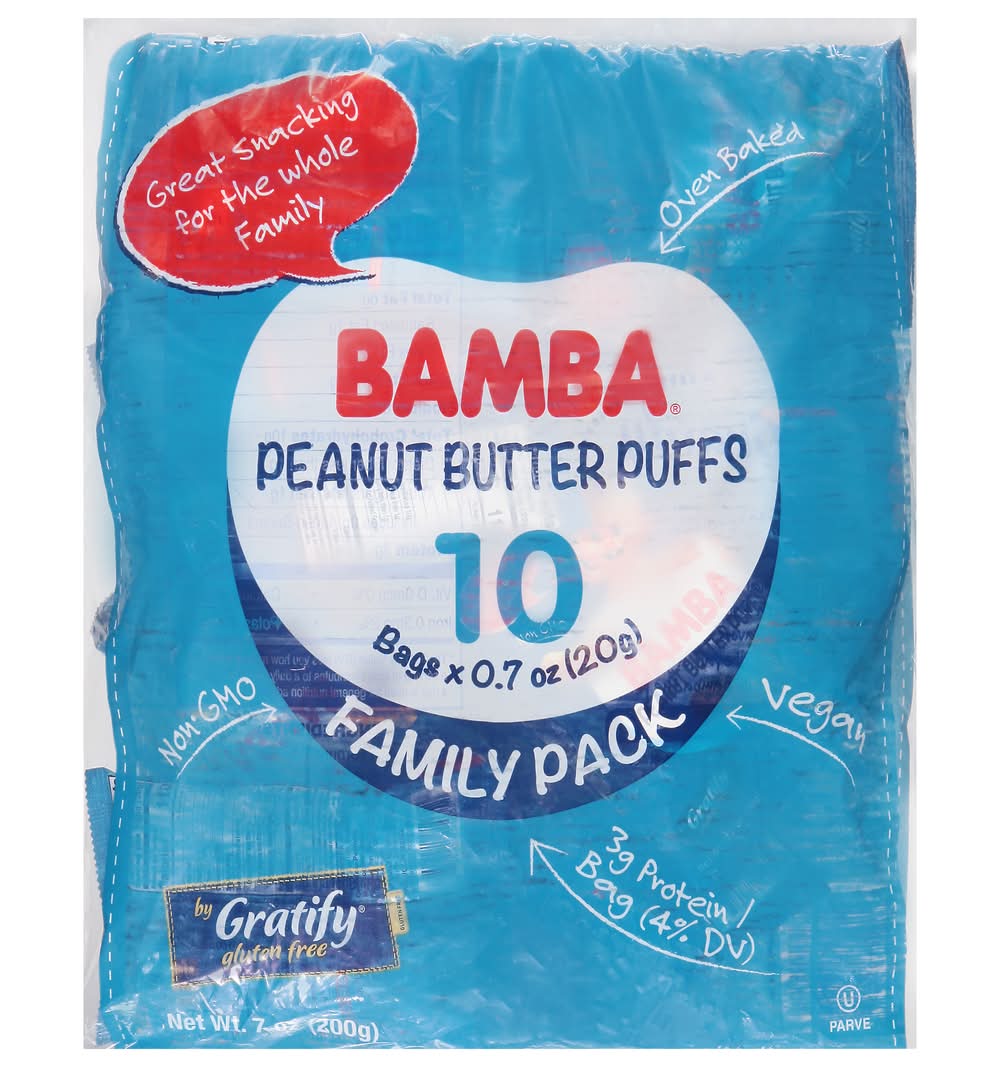 Bamba Peanut Butter Puffs Family pack (7 oz)