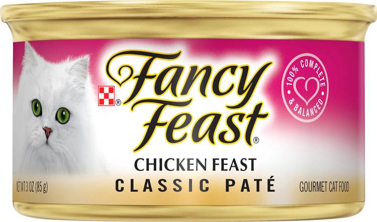 Fancy Feast Chicken Feast Classic Pate Gourmet Cat Food