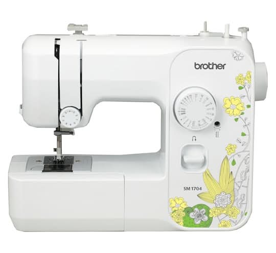 Brother Sm1704 17-stitch Free Arm Sewing Machine, White