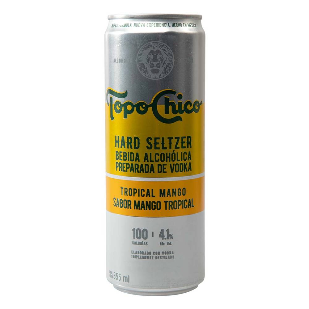 Topo chico hard seltzer (355 ml) (mango tropical)