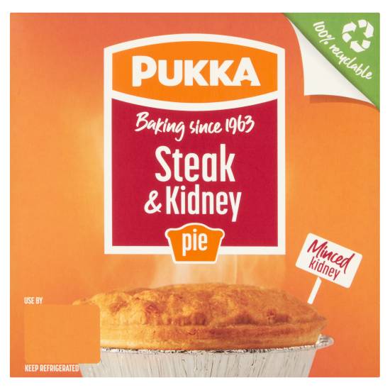 Pukka Steak and Kidney Pie (219g)