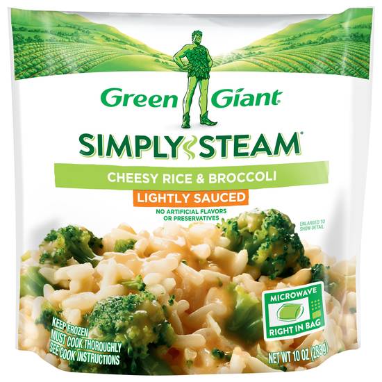 Green Giant Simply Steam Cheesy Rice & Broccoli