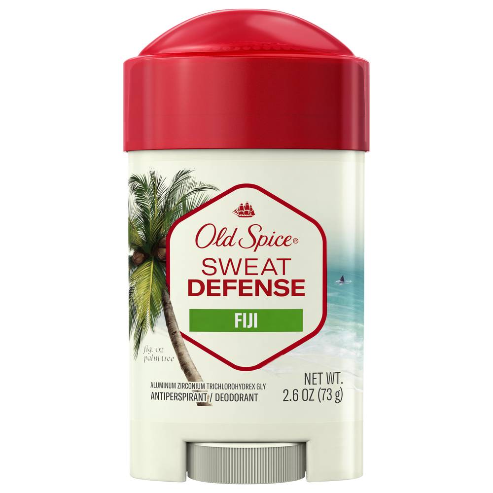 Old Spice Sweat Defense Soft Solid Antiperspirant Deodorant, Fiji (2.6 oz)