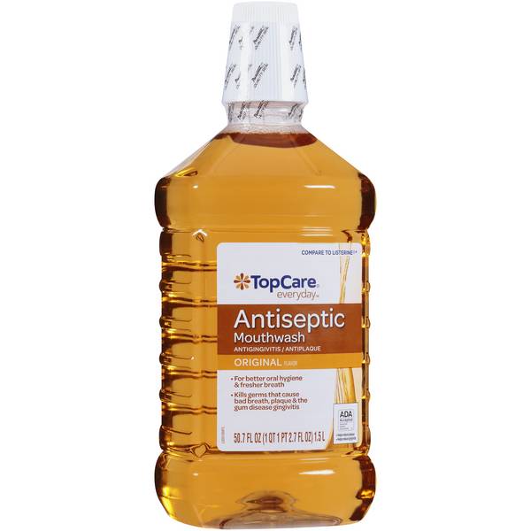 Antiseptic Mouth Rinse Amber