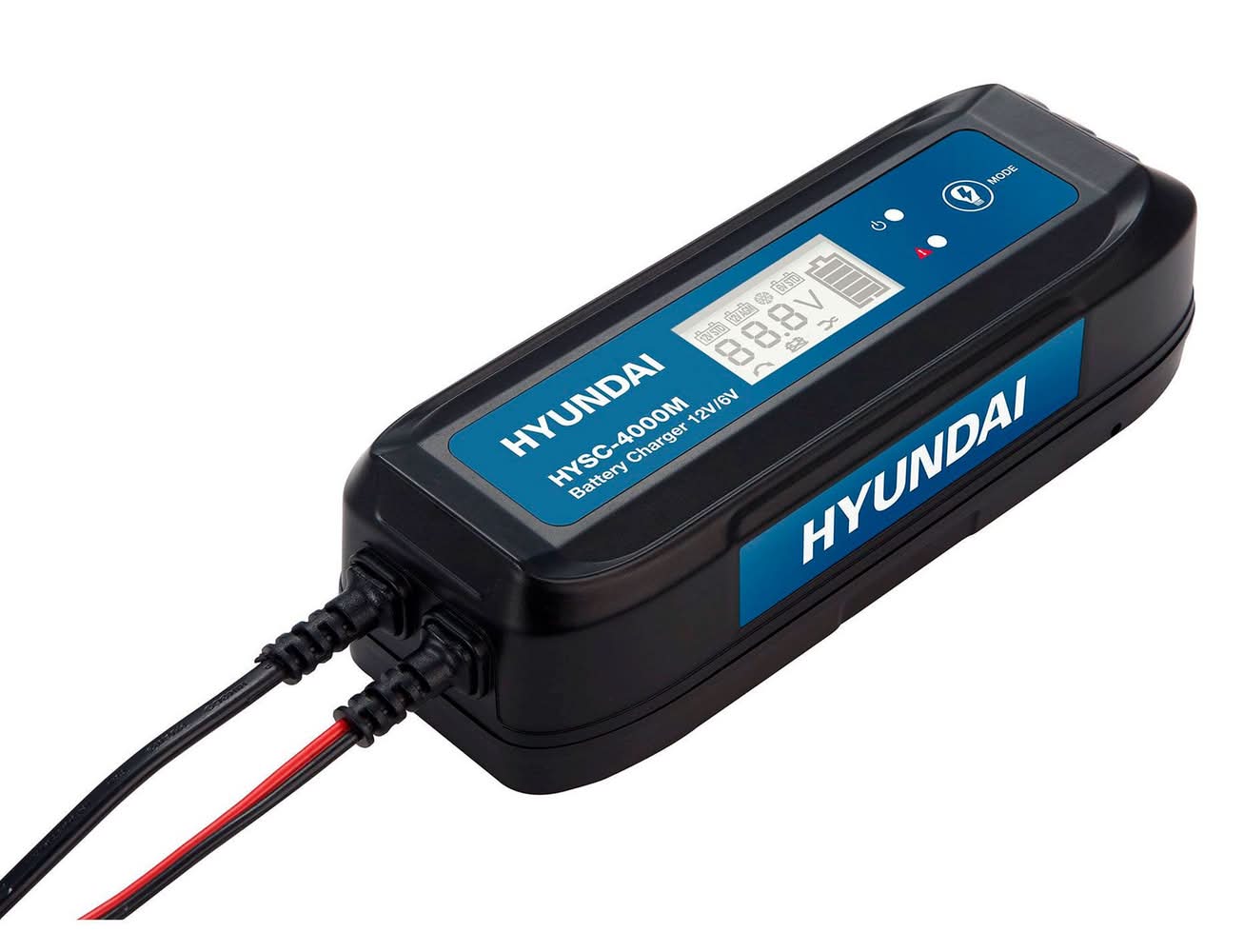 Hyundai · Cargador inteligente de batería 6/12v 4a hysc-4000m (670 g)