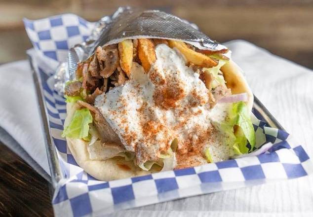 Lamb Gyro Pita Sandwich