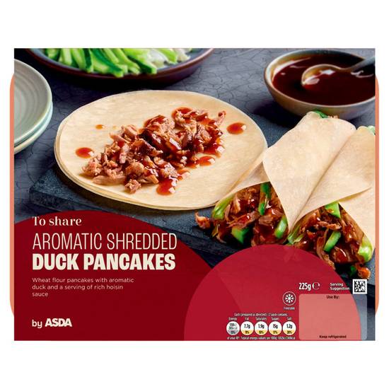Asda to Share Aromatic Shredded Duck Pancakes 225g