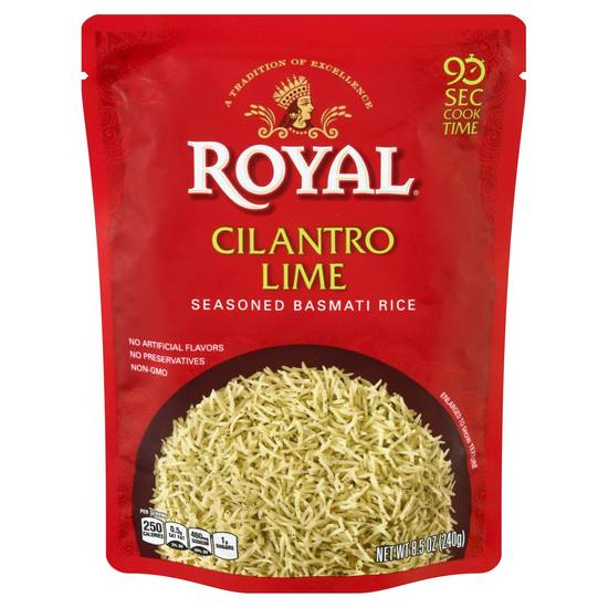 Royal Cilantro Lime Seasoned Basmati Rice (8.5 oz)