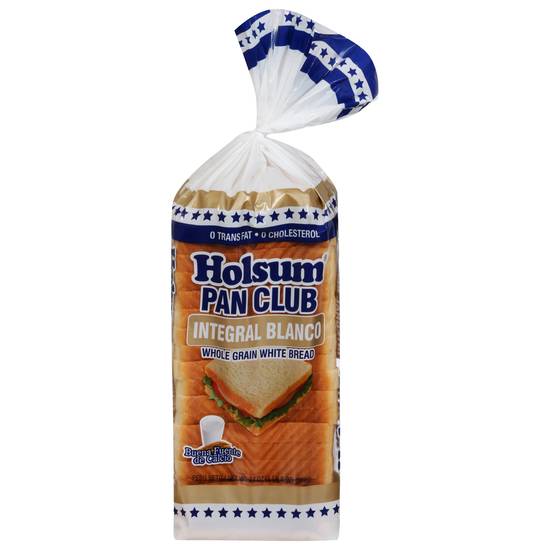 Holsum Pan Club Integral Blanco Whole Grain White Bread