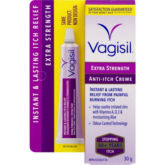 Vagisil Maximum Strength Medicated Anti-Itch Creme (30 g)