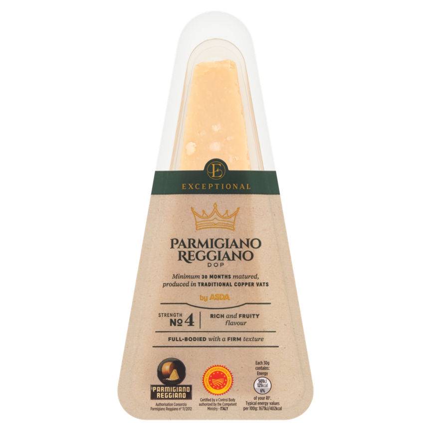 Asda Exceptional Parmigiano Reggiano Dop 170g