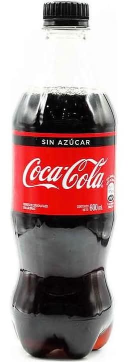 Refresco Coca Cola Sin Azúcar 600 ml