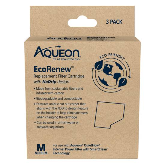 Aqueon Ecorenew Filter Cartridges (m)
