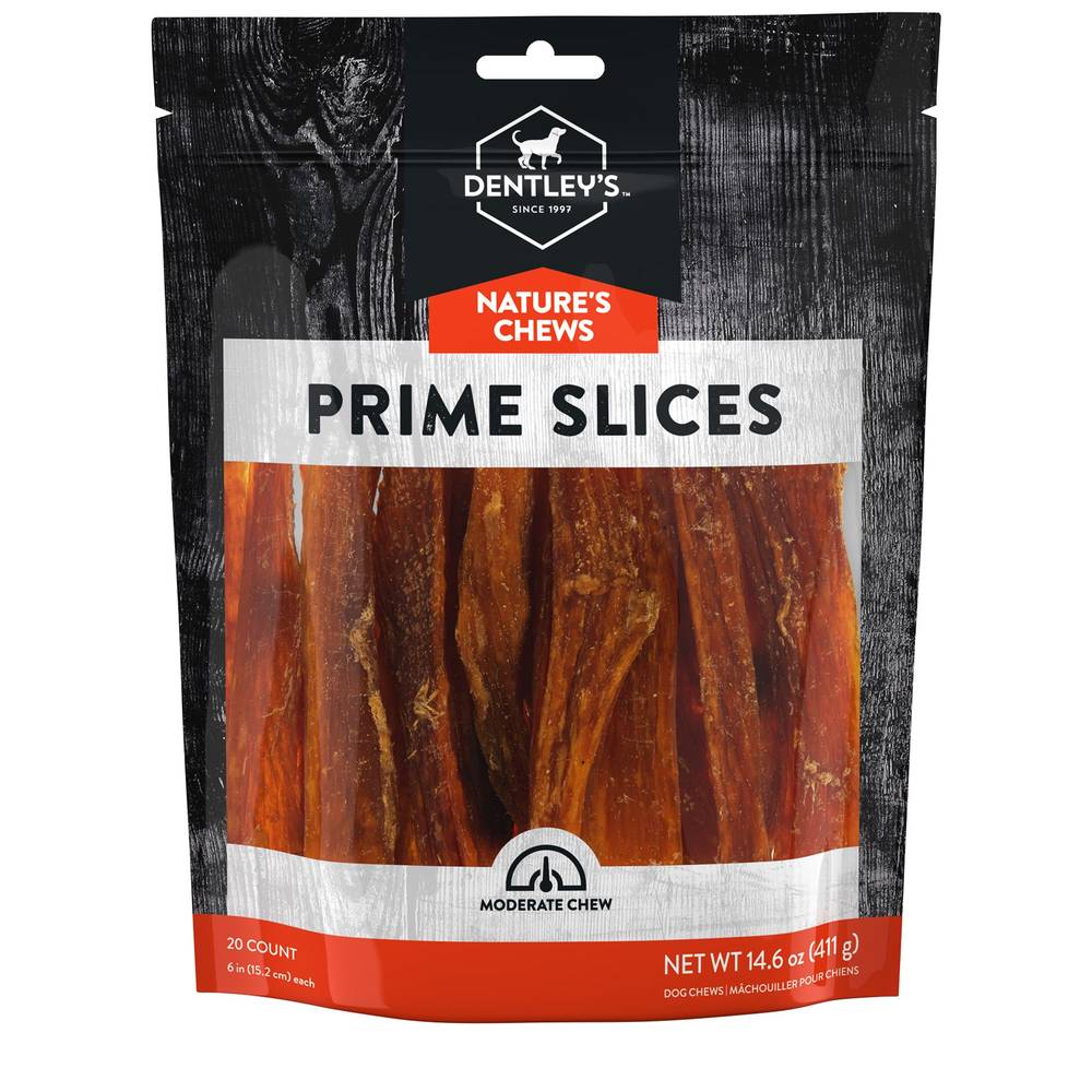 Dentley's Natures Chews Prime Slices Dog (20 ct)