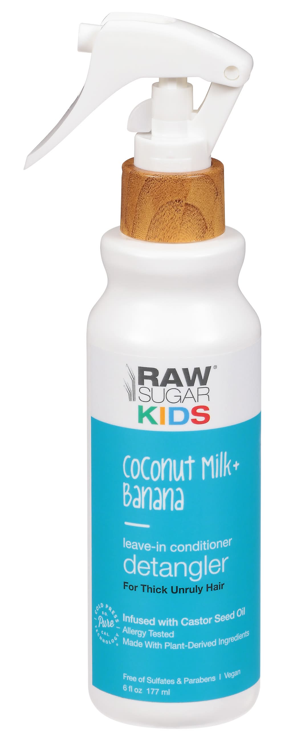 Raw Sugar Coconut Milk + Banana Detangler Leave-In Conditioner (6 fl oz)