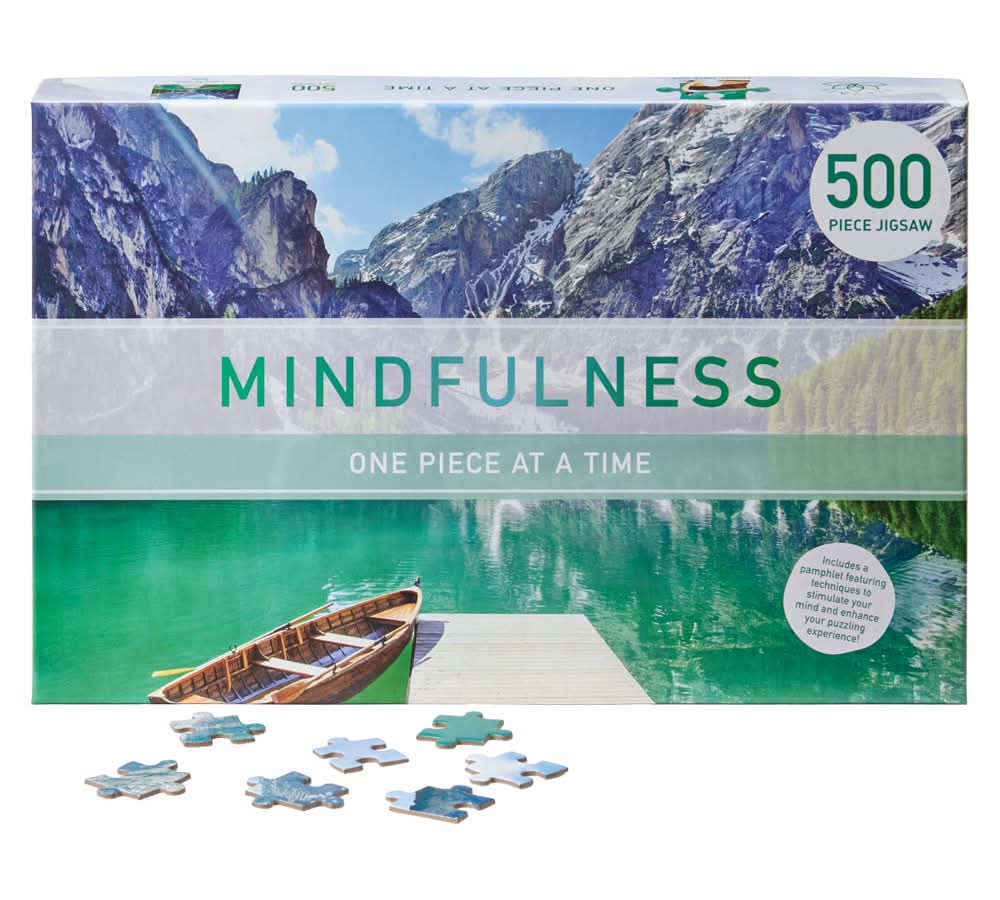 Hinkler 500pc Puzzle - Boat on Lake